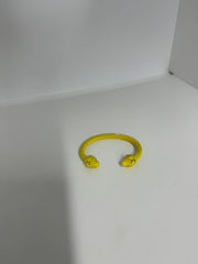 Yellow Classic Cable Bracelet