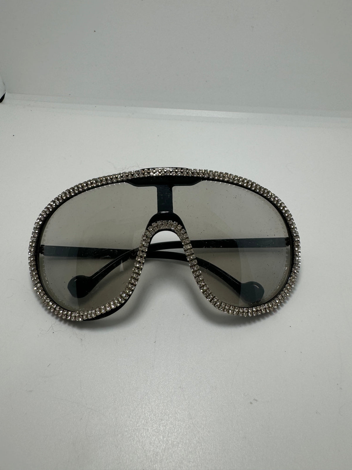 Black Bling Out Sunglasses